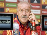 Bóng đá anh, ngoại hạng anh, lịch thi đấu euro 2012, Del Bosque: Chẳng có gì đáng báo động cả